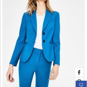 Boden Elizabeth Ponte Blazer Sz 8 Brand New